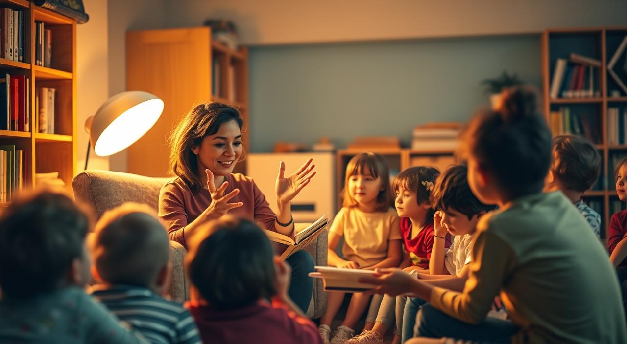 contação de histórias educativas